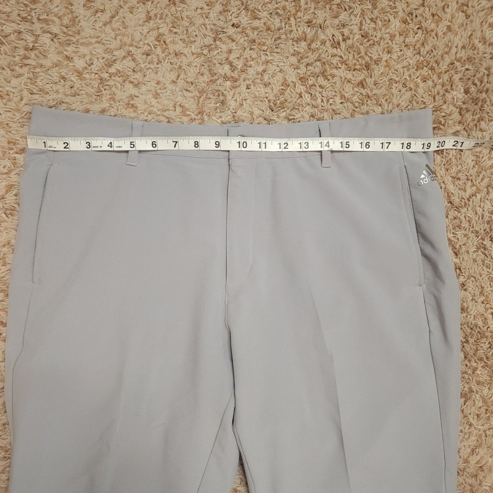 Adidas Golf Pants Mens 38x30 Gray Ultimate365 Stretch Straight Leg Athletic - Picture 6 of 11